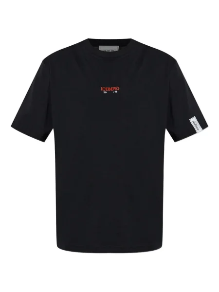 Tricou Iceberg cu broderie negru