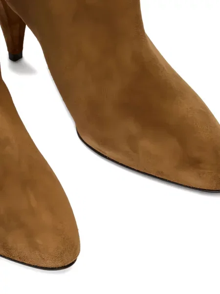 Semišové kozačky Casadei hnědé