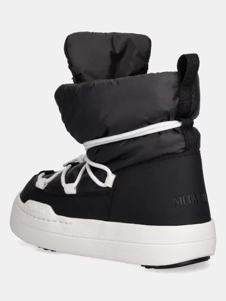 Moon Boot Hótaposó Jr Park lace Mid D fekete