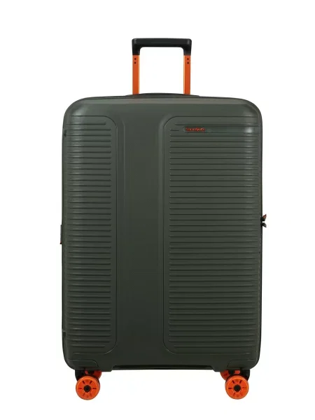 Чемодан Samsonite зеленый