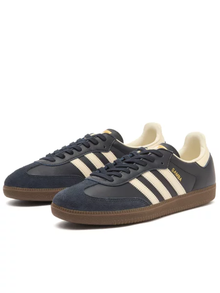 Adidas Samba OG Mężczyźni Buty sportowe adidas Originals Niebieski Size: białe