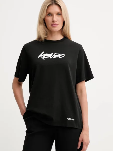 Kenzo tričko x Futura černé