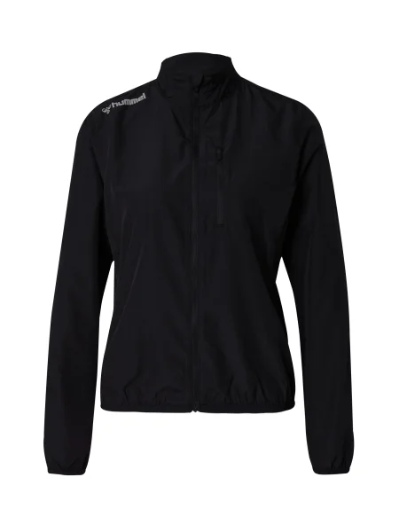 Hummel Športna jakna RUN srebrno-siva črna