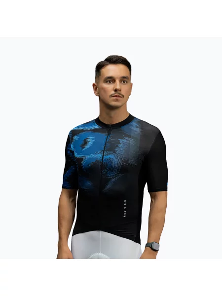 Koszulka rowerowa Quest Pantera czarna