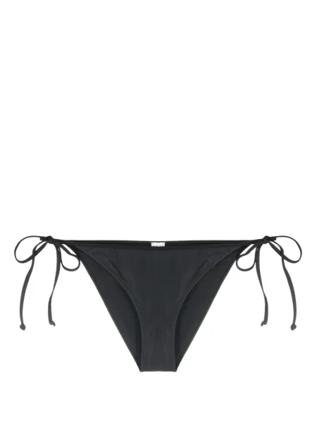 Bikini Ganni cu imagine negru