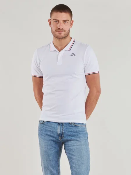 Polo majica Kappa bijela