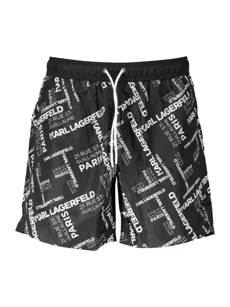Bokserki Karl Lagerfeld Beachwear czarne