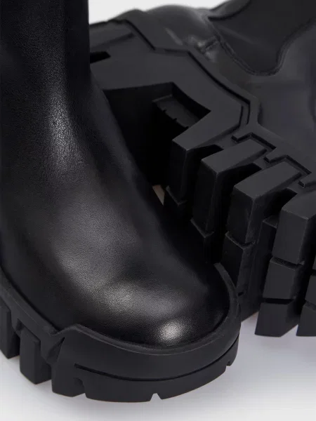 Кожаные ботинки челси Prpy черные