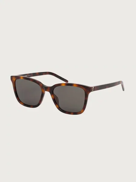 Saint Laurent ochelari de soare pătrați pentru femei maro