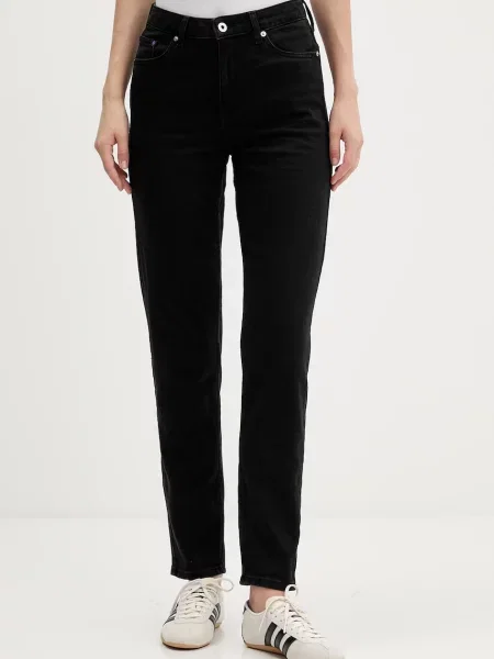Karl Lagerfeld Jeans jeans medium waist negru