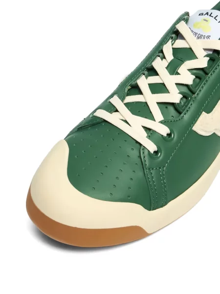 Tenis tenisice za tenis Bally s autogramom zelena
