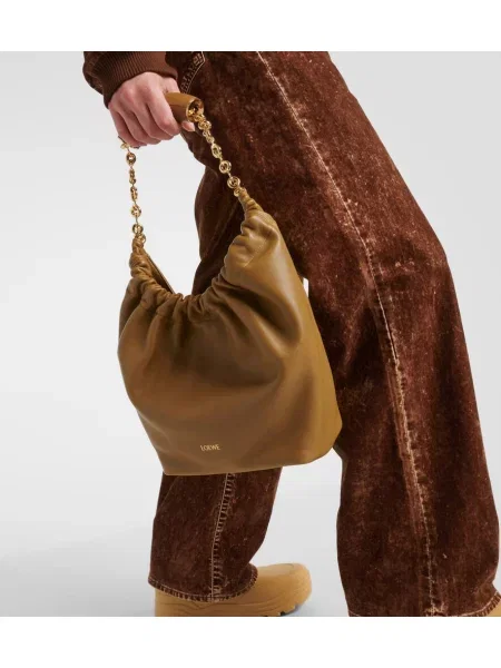 Geanta de piele Loewe din piele maro