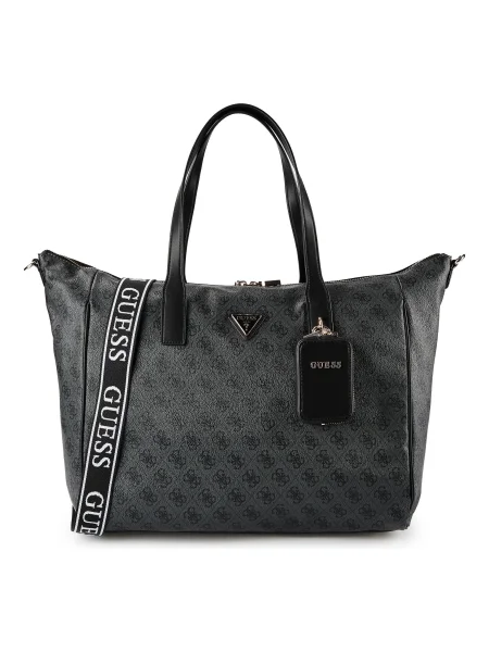 GUESS Nakupovalna torba Latona temno siva