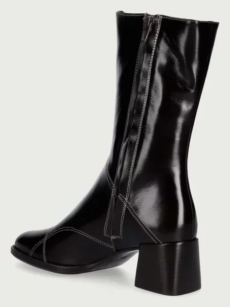 Billi Bi női bőr csizma Espresso calf /brown heel 86 barna