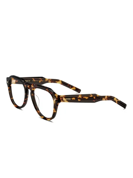 Ochelari de soare aviator Valentino Garavani Eyewear maro