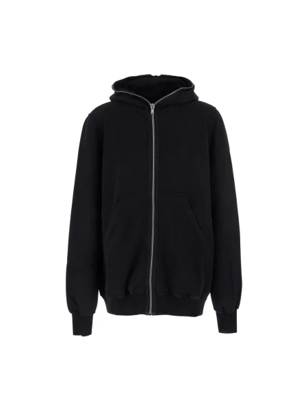 Bluza z kapturem Rick Owens z kapturem czarna