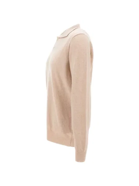 Lung tricou polo Della Ciana tricotate