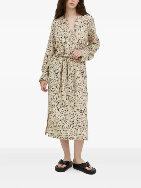 Rochie midi Drykorn cu imagine până la genunchi de costum