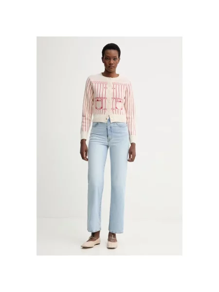 Jeansy straight leg Levi's niebieskie