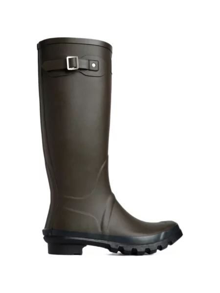 Botine Barbour cu autograf verde