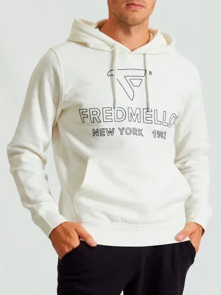 Худі Fred Mello молочний