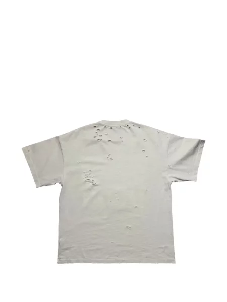 Tricou Satoshi Nakamoto zdrențuiți gri