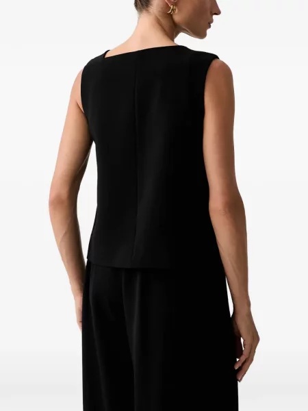 Αμανικας τοπ Trussardi με αγκράφα μαύρο