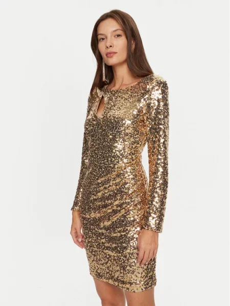 Kostiumas suknele Rinascimento auksinė