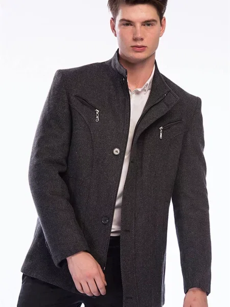 Haină de mazăre Dewberry negru