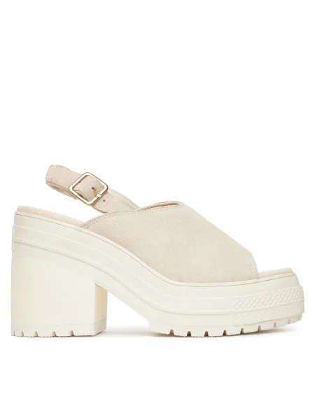 Sandali Converse Chuck 70 De Luxe Heel Mule Écru