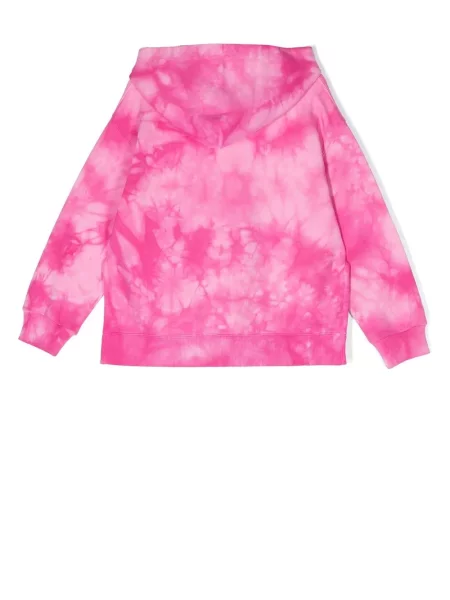 Bluza z kapturem dziecięca Mm6 Maison Margiela różowa