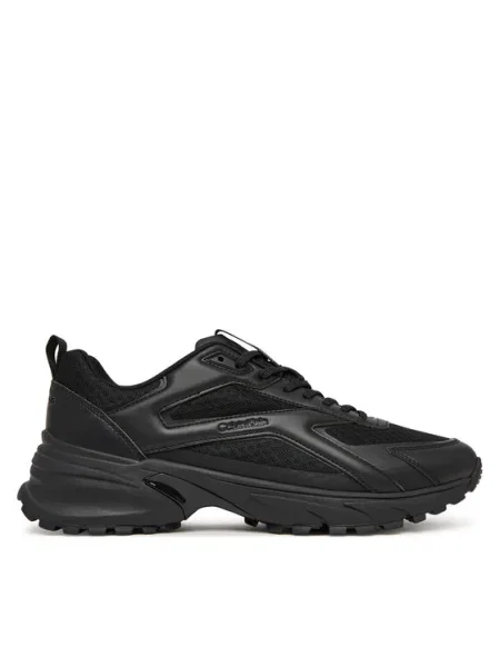 Sportcipők Calvin Klein Hike Runner Laceup Strip M-Lt fekete