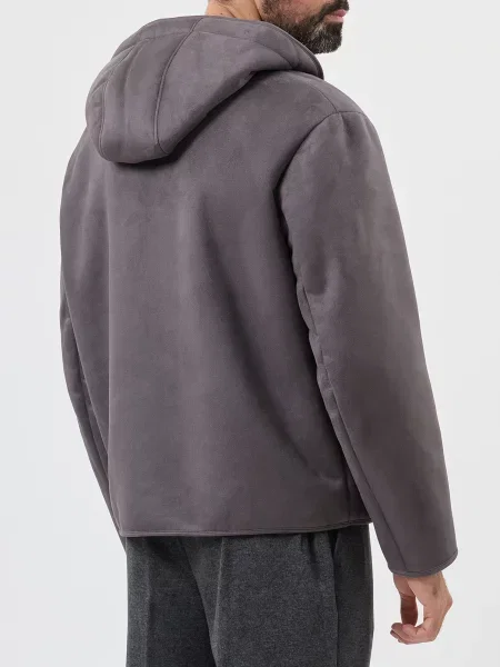 Дубленка Armani Exchange серая