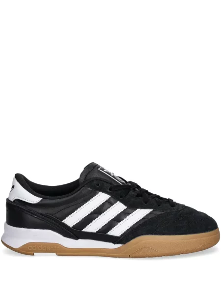 Sneakerși Adidas Gazelle din piele de căprioară cu decolteu rotund alb