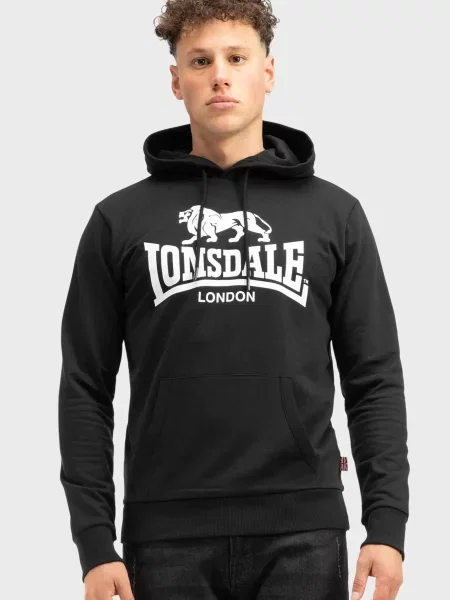 Худи Lonsdale черное