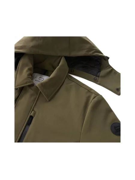 Płaszcz Woolrich zielony