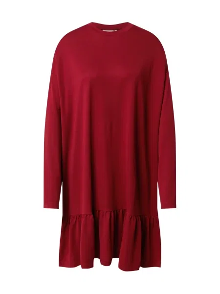 WEEKDAY Rochie Erina burgundy roșu