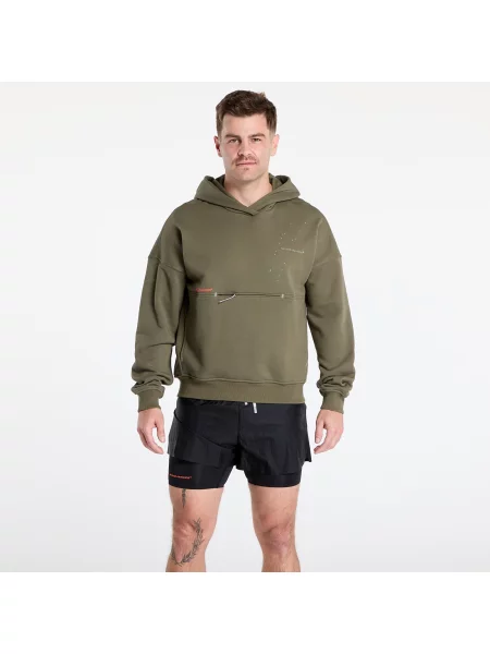 Sweatshirt adidas H.Koumori Running Hoodie Olive Strata S kaki