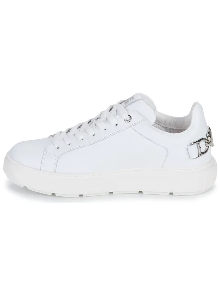 Sneakerși Love Moschino alb