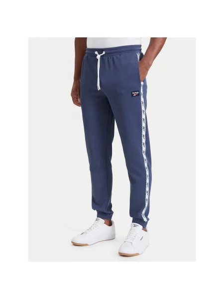 Reebok Sportinės kelnės Jacek Tamsiai Regular Fit mėlyna