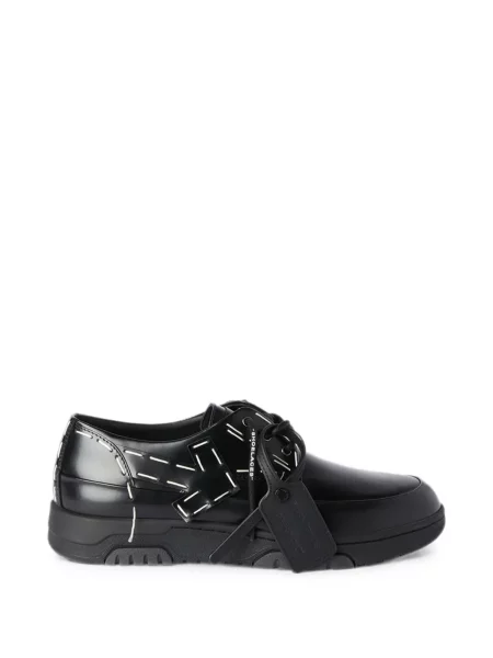 Pantofi derby Off-white business alb