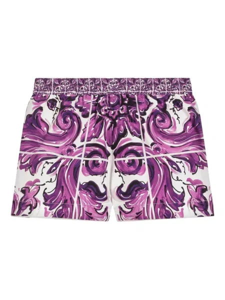 Szorty dziecięce Dolce And Gabbana fioletowe