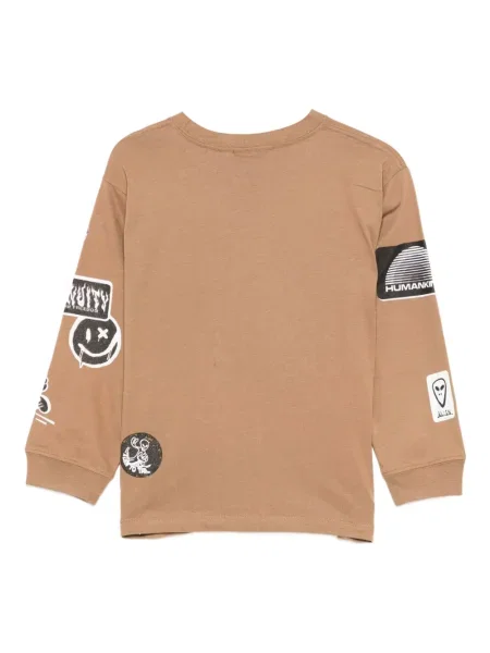 Bluza dziecięca Molo brązowa