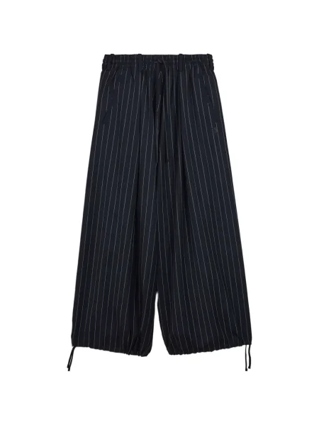 Pantaloni Y-3 cu dungi negru