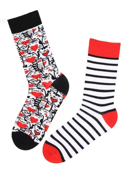 Sokisahtel Čarape PURRFECT LOVE cotton socks miks