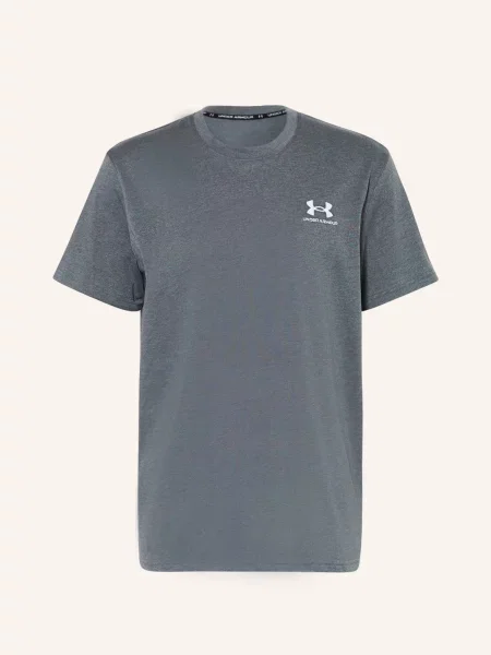 Under Armour T-Shirt grau biała
