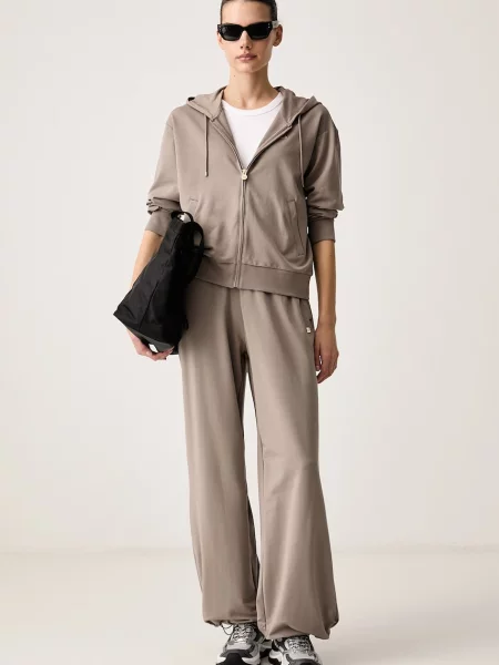 Emporio Armani tepláková souprava s hnědá