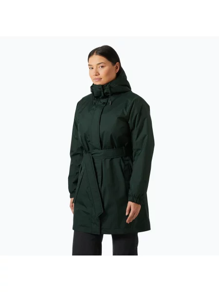 Palton izolat pentru femei Helly Hansen Classic Insulated Trench dark jungle