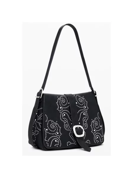 Desigual torebka POKER FACE POSADAS MI czarny