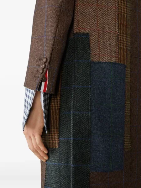 Palton Thom Browne din tweed